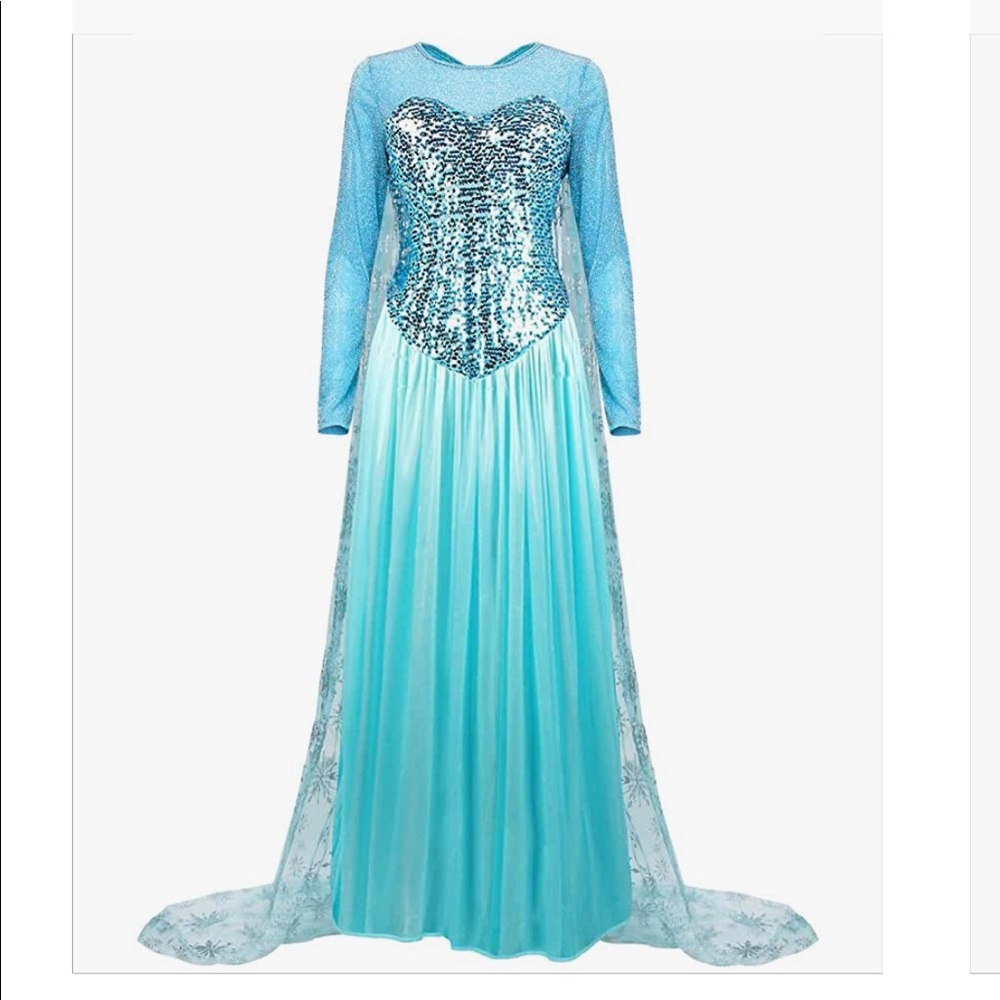 Elsa Adult Halloween Costume from Frozen